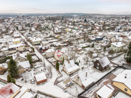 Parduodamas 7.67 a ploto  sklypas su sodo namu Ateities Sodų 3-oji g., Naujojoje Vilnioje 10