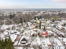 Parduodamas 7.67 a ploto  sklypas su sodo namu Ateities Sodų 3-oji g., Naujojoje Vilnioje 12