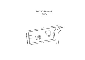 Parduodamas 7.67 a ploto  sklypas su sodo namu Ateities Sodų 3-oji g., Naujojoje Vilnioje 15