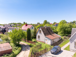 Parduodamas 7.67 a ploto  sklypas su sodo namu Ateities Sodų 3-oji g., Naujojoje Vilnioje 3