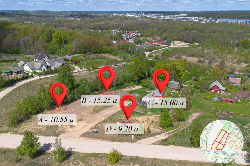 Parduodamas kitos paskirties sklypas Plikakalnio g., Pagiriai, Vilniaus m., Vilniaus m. sav., 15.25 a ploto 1