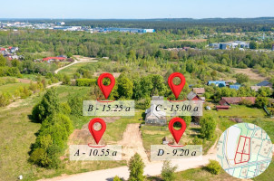 Parduodamas kitos paskirties sklypas Plikakalnio g., Pagiriai, Vilniaus m., Vilniaus m. sav., 15.25 a ploto 1