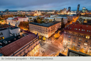 Parduodamas butas Pušų g., Žvėrynas, Vilniaus m., Vilniaus m. sav., 27.87 m2 ploto, 1 kambariai 7