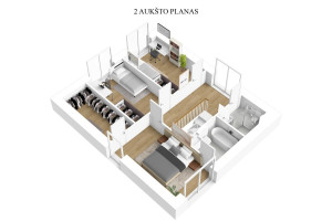 Parduodamas namas Konstantino Šakenio g., Pavilnys, Vilniaus m., Vilniaus m. sav., 125.18 m2 ploto, 2 aukštai 22