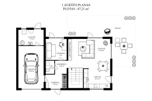 Parduodamas namas Saulės g., Avižieniai, Vilniaus m., Vilniaus m. sav., 142.55 m2 ploto, 2 aukštai 32