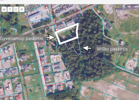 Parduodamas  sklypas Perkūno g., Avižienių k., Vilniaus r. sav., 41.57 a ploto