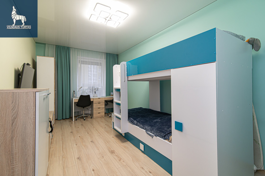 Parduodamas butas Perkūnkiemio g., Pašilaičiai, Vilniaus m., Vilniaus m. sav., 50 m2 ploto, 2 kambariai 4