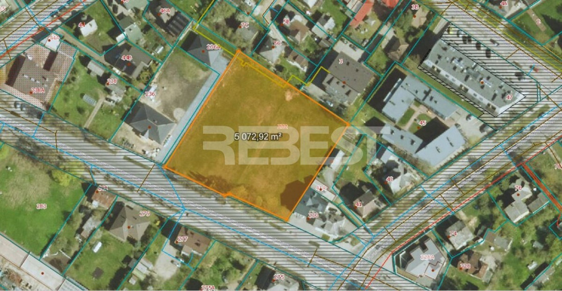 Parduodamas namų valdos paskirties sklypas Vilniaus g., Centras, Šiaulių m., Šiaulių m. sav., 51.03 a ploto 8