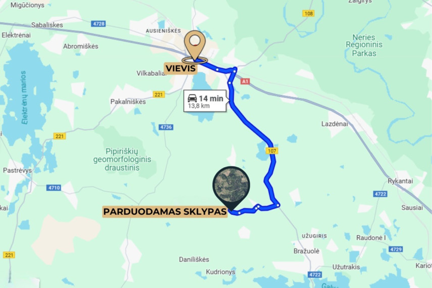 Parduodamas  sklypas Maidonių k., Trakų r. sav., 919.59 a ploto 18