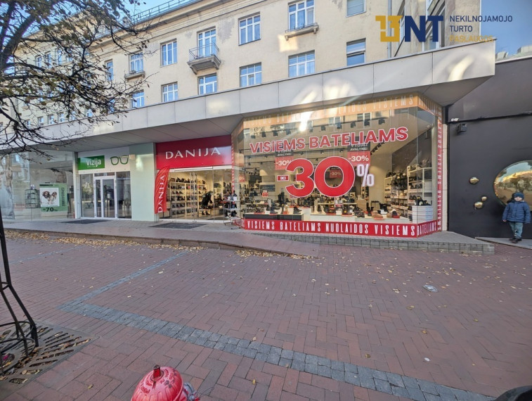 KOMERCINĖS-PREKYBOS PATALPOS ŠIAULIŲ BULVARE 1