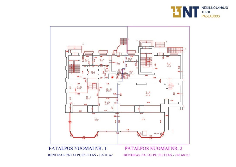 KOMERCINĖS-PREKYBOS PATALPOS ŠIAULIŲ BULVARE 15