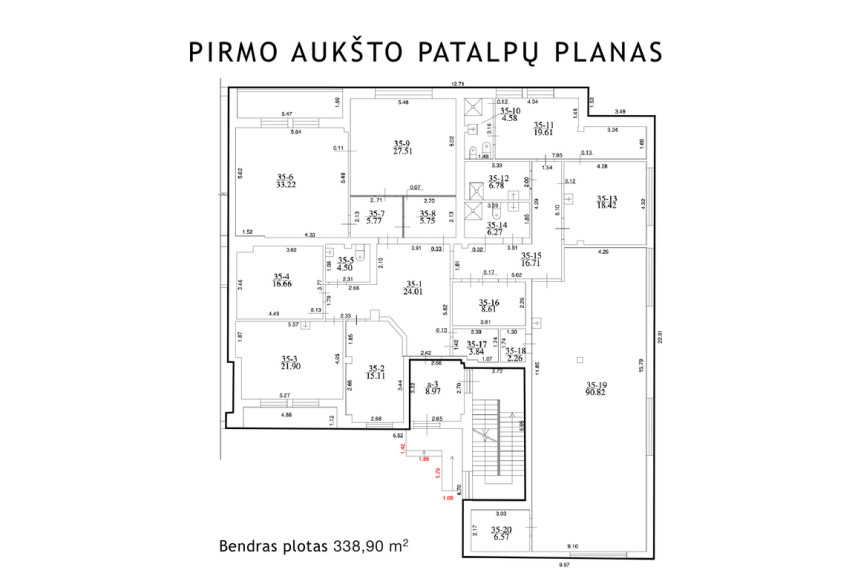 Parduodama klinika Trakuose, Vytauto g., 385 kv.m ploto 22