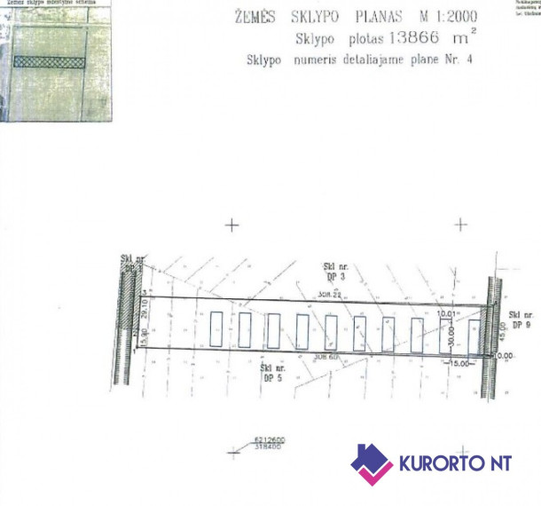 Parduodamas sklypas Mokyklos g., Palangos m., Palangos m. sav., 138 a ploto 2