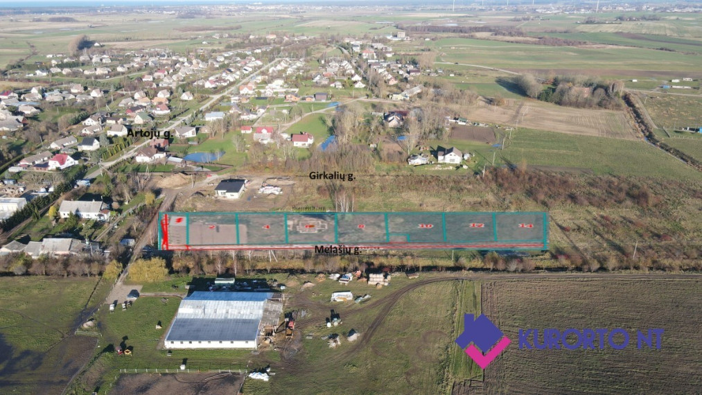 Parduodamas sklypas Gibišėlių k., Klaipėdos r. sav., 10 a ploto 4