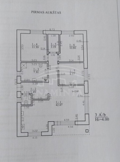 Parduodamas namas Klipščių k., Klaipėdos r. sav., 85 m2 ploto, 1 aukštai 3