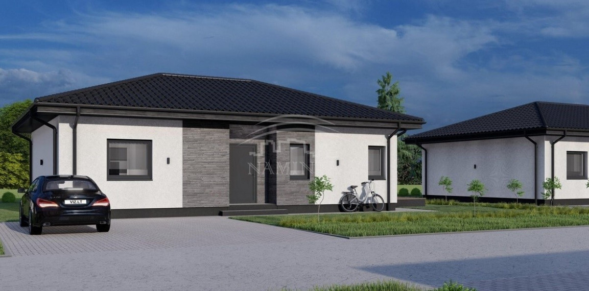 Parduodamas namas Trušelių k., Klaipėdos r. sav., 90 m2 ploto, 1 aukštai 3
