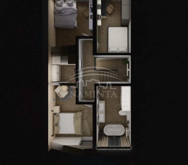 Parduodamas namas Slengių k., Klaipėdos r. sav., 110 m2 ploto, 2 aukštai 1