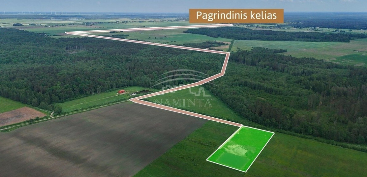 Parduodamas sklypas Joskaudų k., Kretingos r. sav., 60 a ploto 6