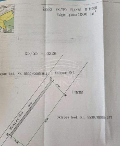 Parduodamas sklypas Jakų k., Klaipėdos r. sav., 10 a ploto 1