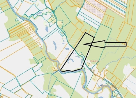 Parduodamas  sklypas Baublių k., Kretingos r. sav., 1558 a ploto