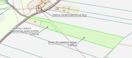 Parduodamas  sklypas Bedugnės k., Trakų r. sav., 231.25 a ploto 2