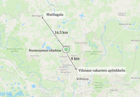 Nuomojamas  sklypas Užubalių k., Vilniaus r. sav., 30 a ploto 12
