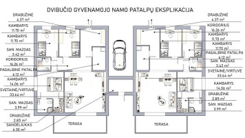 Parduodamas namas Jono Karolio Chodkevičiaus g., Bajorai, Vilniaus m., Vilniaus m. sav., 145 m2 ploto, 1 aukštai 20