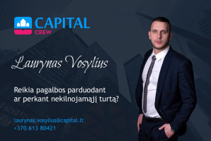 Parduodamos administracinės, kitos paskirties, paslaugų, prekybos, sandėliavimo patalpos A. Domaševičiaus g., Viršuliškės, Vilniaus m., Vilniaus m. sav., 43 m2 ploto 12