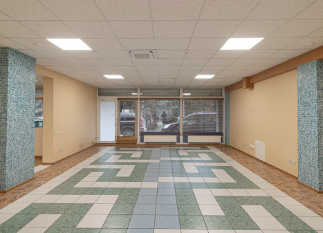 Parduodamos administracinės, maitinimo, paslaugų, prekybos, sandėliavimo patalpos Fabijoniškių g., Fabijoniškės, Vilniaus m., Vilniaus m. sav., 136.8 m2 ploto