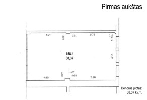 Nuomojamos administracinės, maitinimo, paslaugų, prekybos, sandėliavimo patalpos Fabijoniškių g., Fabijoniškės, Vilniaus m., Vilniaus m. sav., 136.8 m2 ploto 16