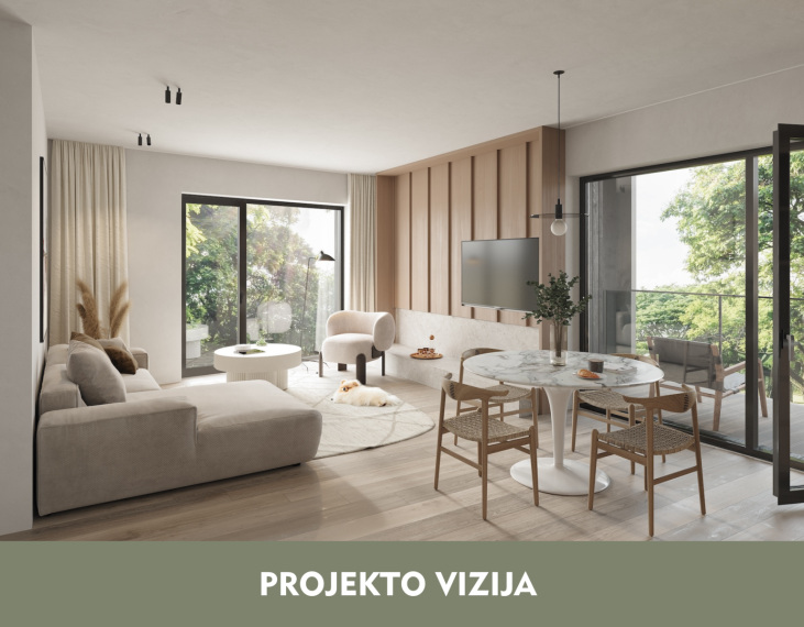 Parduodamas butas Sidaronių g., Justiniškės, Vilniaus m., Vilniaus m. sav., 48.26 m² ploto 2 kambariai 5