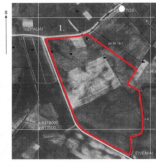 Parduodamas sklypas Eivenių k., Zarasų r. sav., 1392 a ploto 4
