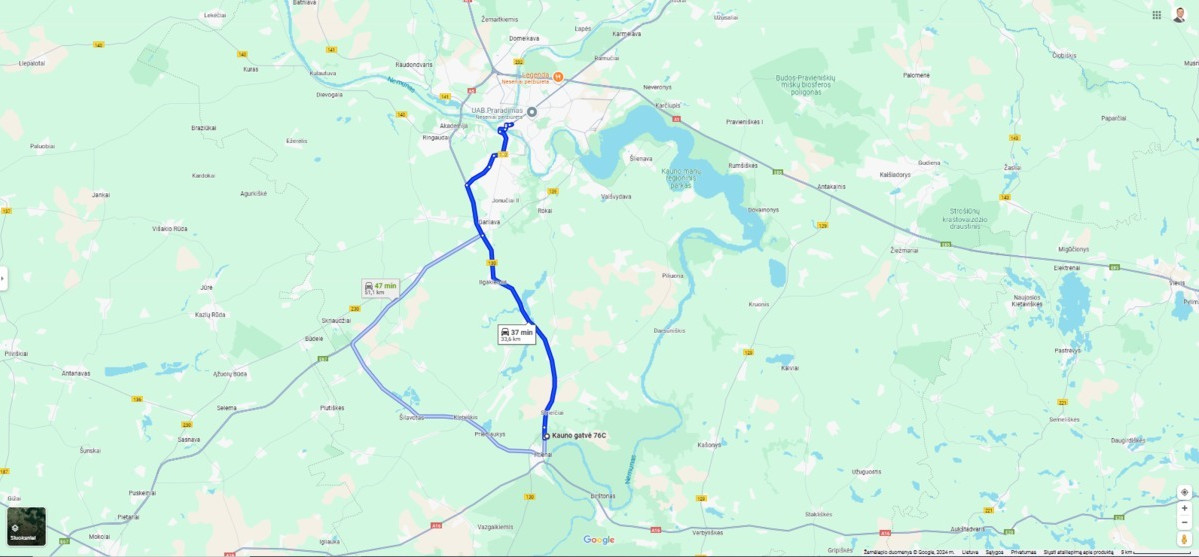 Parduodamas  sklypas Prienų r. sav., Mačiūnų k., Kauno, 60.03 a ploto 10