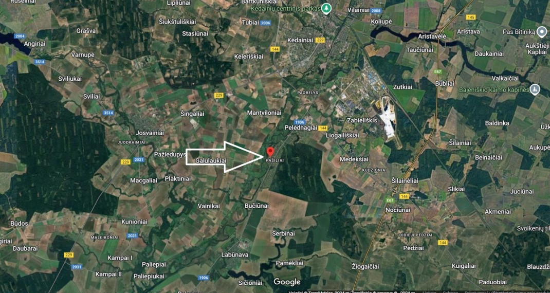 Parduodamas  sklypas Kėdainių r. sav., Pašilių k., Jazminų , 6 a ploto 7