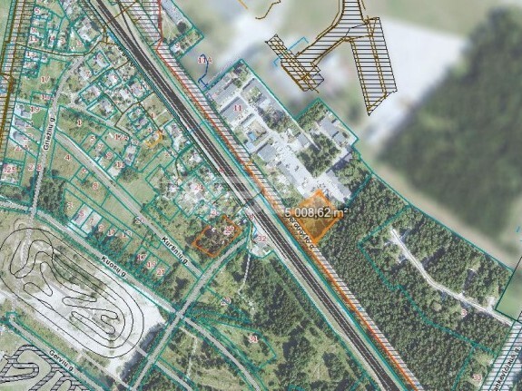 Nuomojamas komercinės paskirties sklypas Aerouosto g., Zokniai, Šiaulių m., Šiaulių m. sav., 50 a ploto 5
