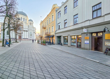 Nuomojamos administracinės, kitos paskirties, paslaugų, prekybos patalpos Laisvės al., Centras, Kauno m., Kauno m. sav., 50 m2 ploto
