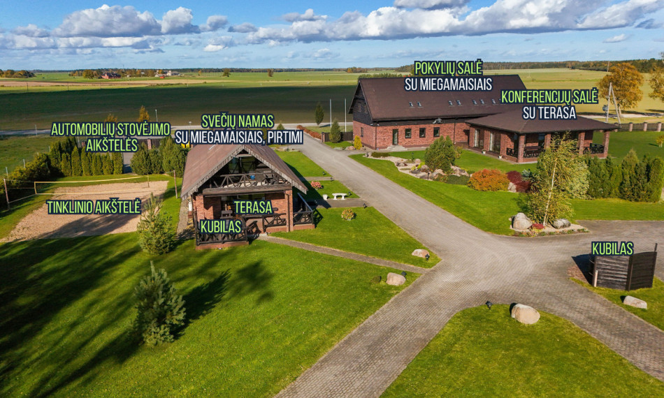 Parduodamos administracinės, kitos paskirties, maitinimo, paslaugų, prekybos patalpos Šiaulių r. sav., Gruzdžių mstl.,  M. Katiliškio g., 381.94 m2 ploto 2