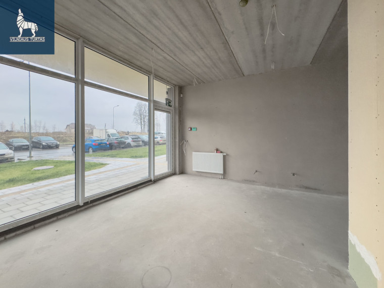Parduodamos administracinės patalpos Rygos g., Justiniškės, Vilniaus m., Vilniaus m. sav., 27.33 m2 ploto 1
