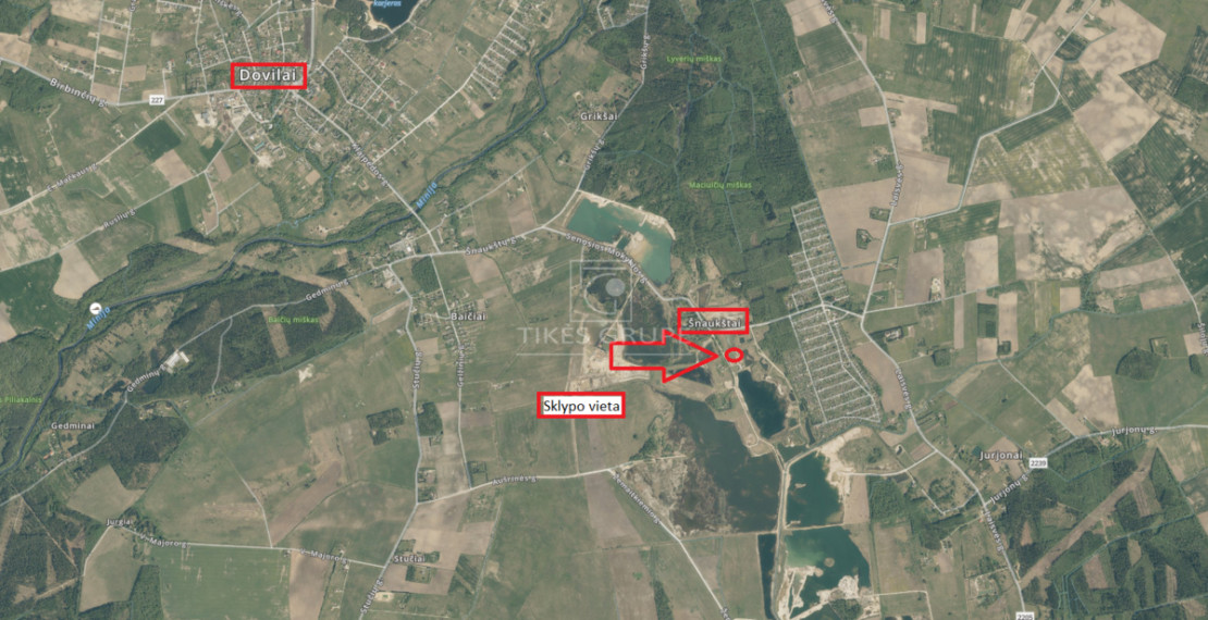 Parduodamas sklypas Šnaukštų k., Klaipėdos r. sav., 19 a ploto 4