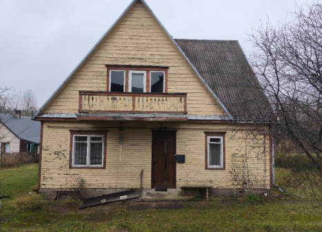 Parduodamas namas K. Būgos g., Anykščių m., Anykščių r. sav., 92 m² ploto 5 kambariai