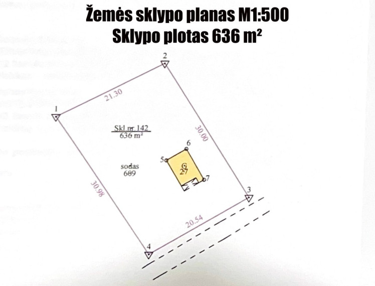 Parduodamas sklypas Juodvarnių Sodų 24-oji g., Antakalnis, Vilniaus m., Vilniaus m. sav., 6.36 a ploto 6