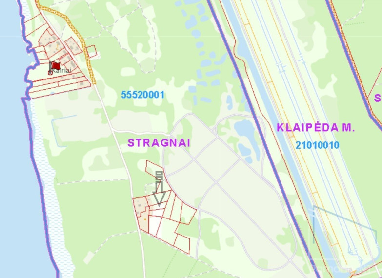 Parduodamas sklypas Kairių k., Klaipėdos r. sav., 24 a ploto 1