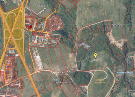 Parduodamas  sklypas Kalnuvėnų k., Klaipėdos r. sav., 1492 a ploto