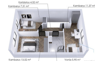 Parduodamas namas Slengių k., Klaipėdos r. sav., 86 m2 ploto, 2 aukštai 2