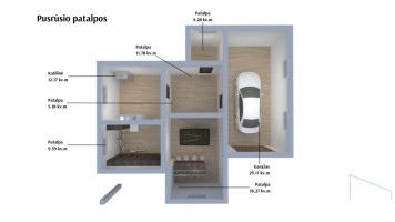 Parduodamas namas Kintų mstl., Šilutės r. sav., 236 m2 ploto, 2 aukštai 6
