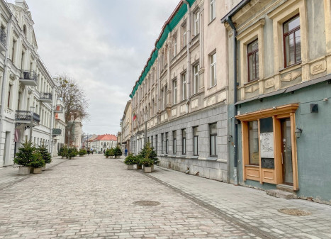 Nuomojamos kitos paskirties, maitinimo, paslaugų, prekybos patalpos Vilniaus g., Senamiestis, Kauno m., Kauno m. sav., 60.37 m2 ploto