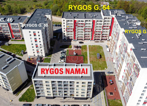 Parduodamas butas Rygos g., Justiniškės, Vilniaus m., Vilniaus m. sav., 82.86 m² ploto 3 kambariai