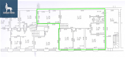 Nuomojamos administracinės patalpos Aguonų g., Senamiestis, Vilniaus m., Vilniaus m. sav., 109.42 m2 ploto 2