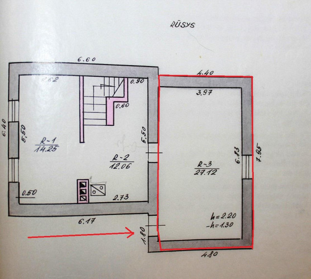 Parduodamas namas Kaštonų g., Paįstrio k., Panevėžio r. sav., 76.00 m² ploto 3 kambariai 17