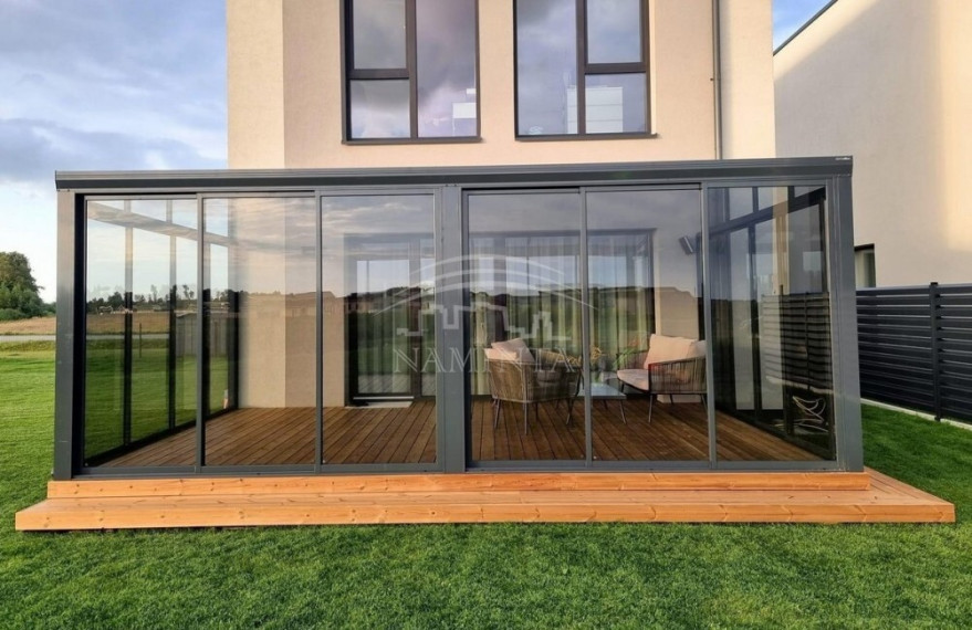 Parduodamas namas Trušelių k., Klaipėdos r. sav., 91 m2 ploto, 2 aukštai 3